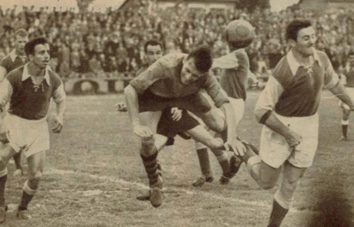 un match historique il y a 70 ans