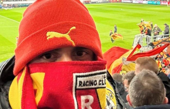 bonnet et écharpe sang et or, Raphaël Varane en mode incognito dans les tribunes