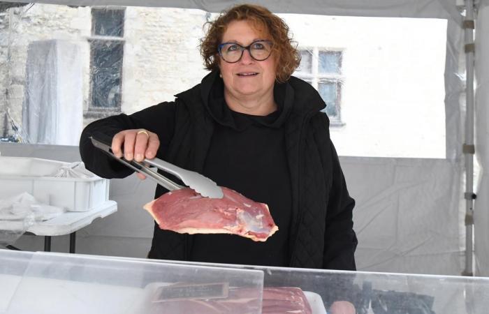 Place Saint-Louis à Périgueux, un village de saveurs avec le marché au gras