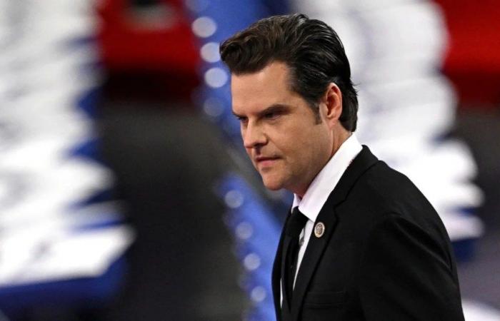 rapport accablant sur Matt Gaetz