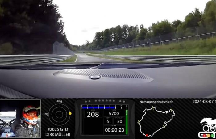 Ford partage une vidéo de sa Mustang GTD sur le Nürburgring