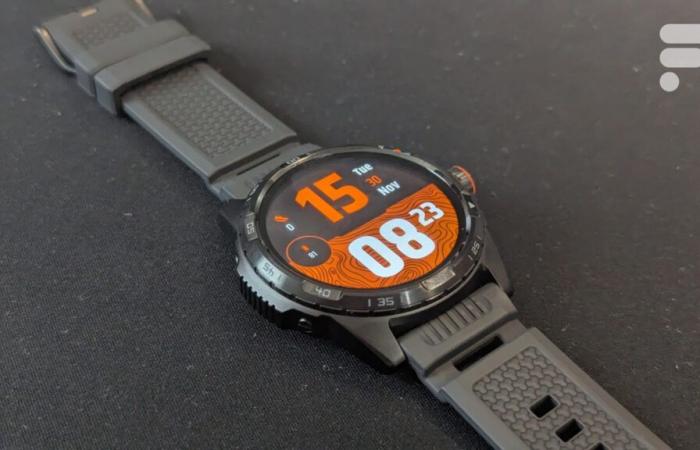 une montre sportive Wear OS avec une excellente autonomie