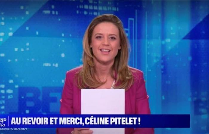 Céline Pitelet fait ses adieux à BFMTV avec émotion