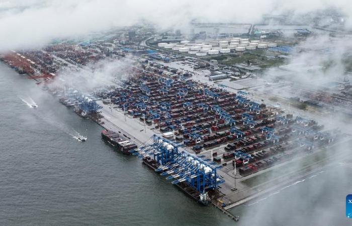 Le port de Shanghai devient le premier au monde avec un débit annuel de conteneurs dépassant 50 millions d’EVP