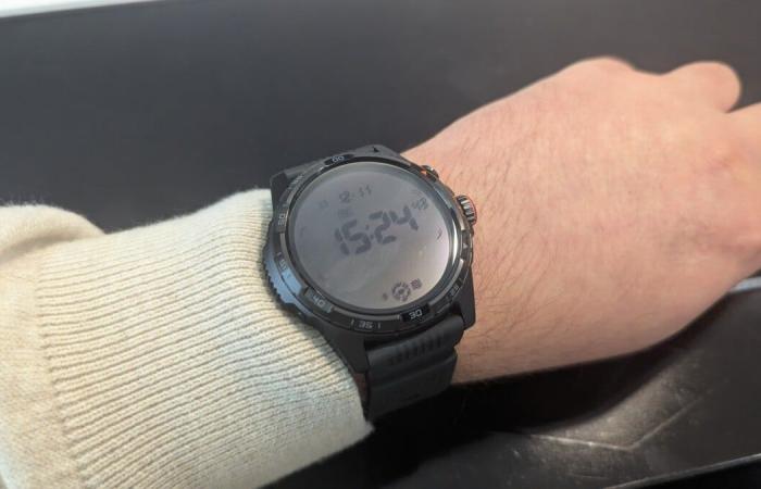 une montre sportive Wear OS avec une excellente autonomie