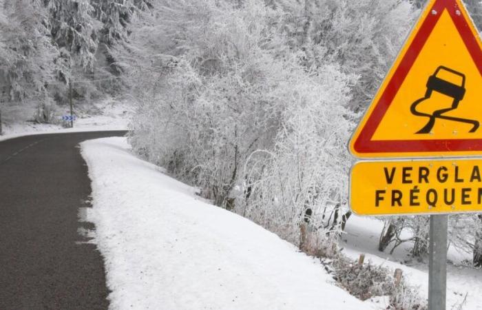 quatre départements en vigilance orange neige-verglas