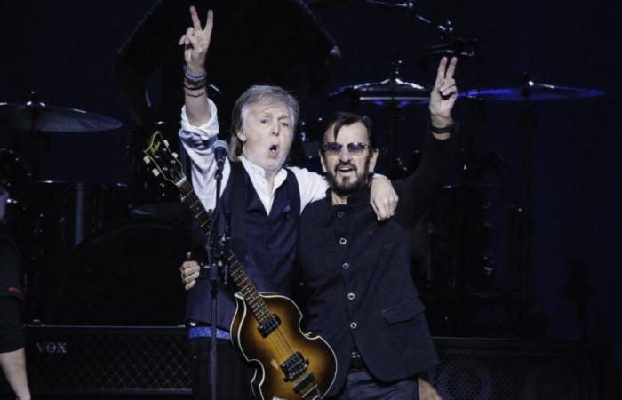 Ringo Starr et McCartney réunis sur scène à Londres