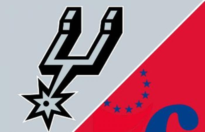 76ers 111-106 Spurs (23 décembre 2024) Récapitulatif du match