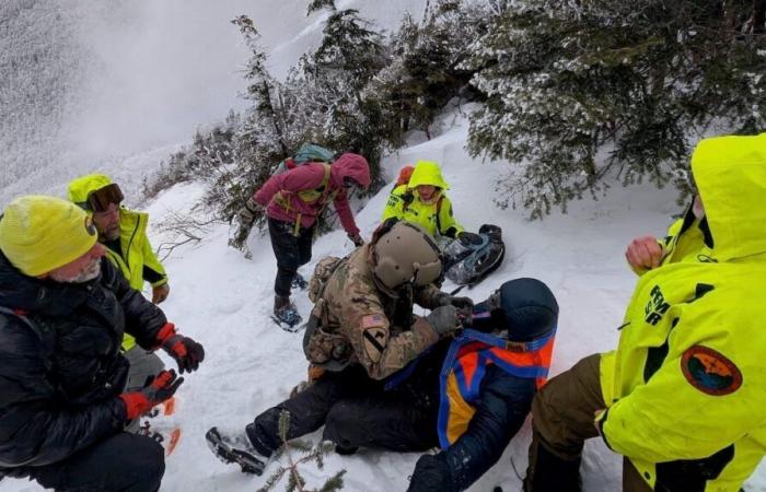 La randonnée du mont Lafayette se transforme en combat pour la survie et en sauvetage par hélicoptère