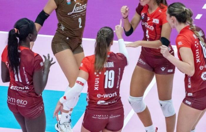 Eurotek UYBA à domicile à Bergame – Ligue féminine de volleyball de Serie A