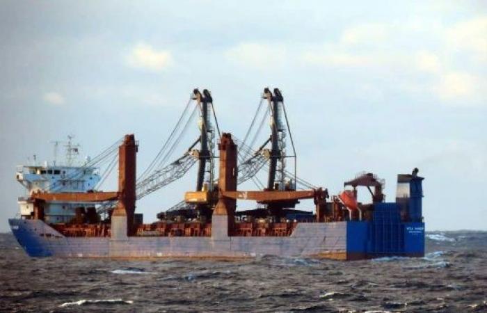 Deux marins portés disparus après le naufrage d’un cargo russe en Méditerranée