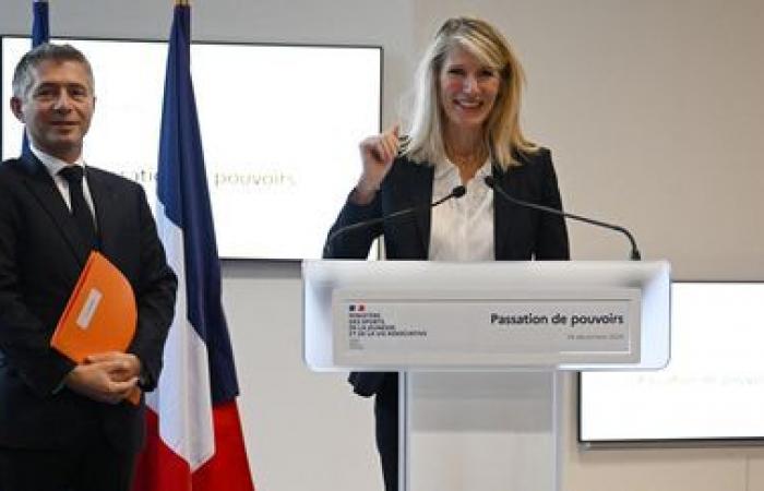 L’engagement solidaire, héritage de Paris 2024… Ce qu’il faut retenir du premier discours de la nouvelle ministre des Sports, Marie Barsacq