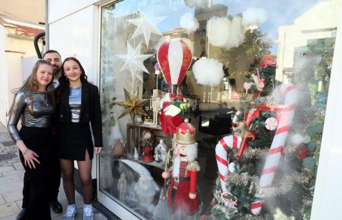 ces commerçants ont la plus belle vitrine de Noël de Cannes !