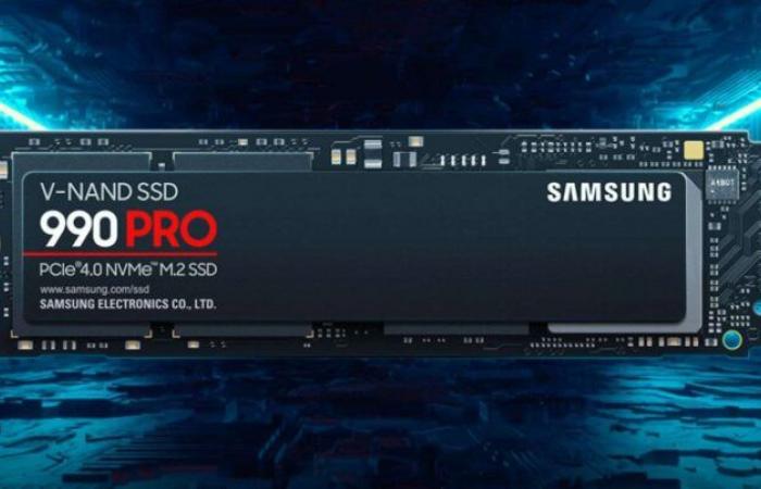 SSD Samsung 990 Pro 1 To pour PC et PS5 à moitié prix sur Amazon (-50%)