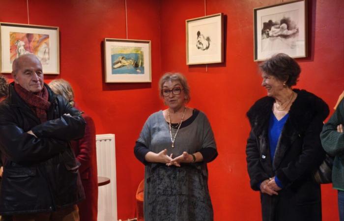 Exposition – Le Grattoir accueille Martine Ruppé et ses dessins de modèles vivants