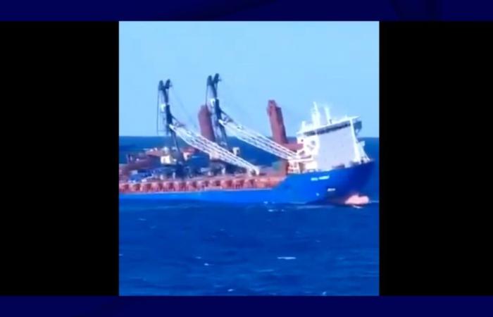 Naufrage d’un cargo russe, deux marins portés disparus