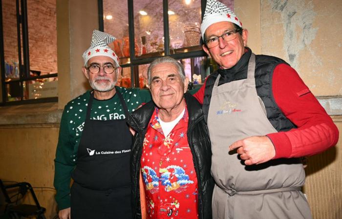 Didier Saba Launches his 2024 Christmas Ball with the chefs of Pétanque des Toqués –