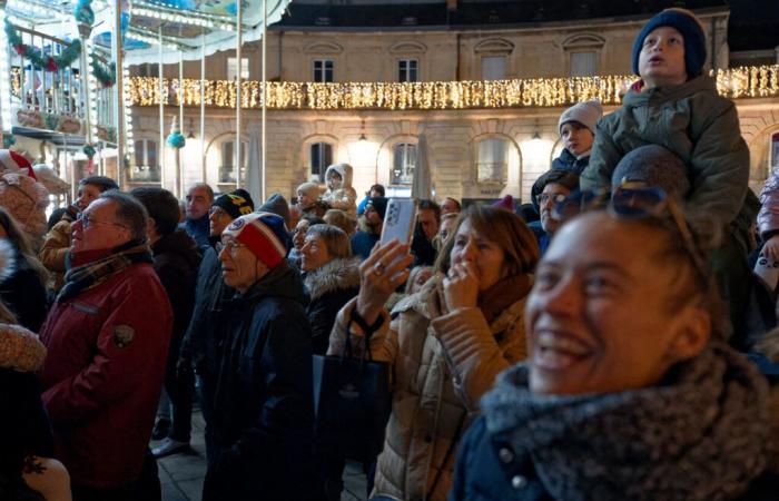 PHOTOS. Dijon. Il descend en rappel une tour de plus de 40 mètres en plein centre-ville