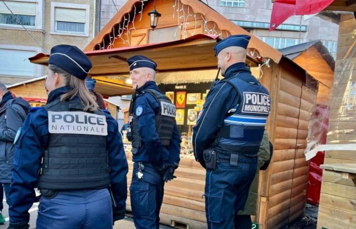 sécurité renforcée à Mulhouse sur le marché de Noël