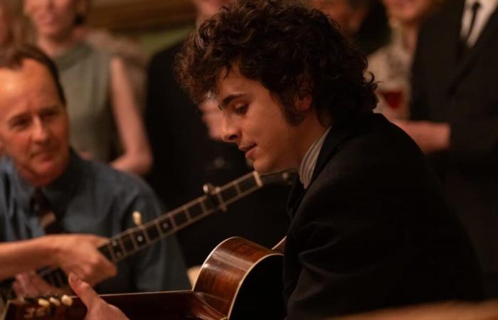 Timothée Chalamet, un Bob Dylan libre et intransigeant