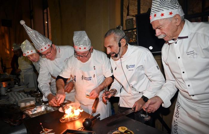 Didier Saba Launches his 2024 Christmas Ball with the chefs of Pétanque des Toqués –