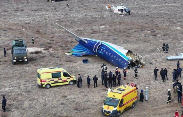 ce que l’on sait du crash de l’avion d’Azerbaijan Airlines