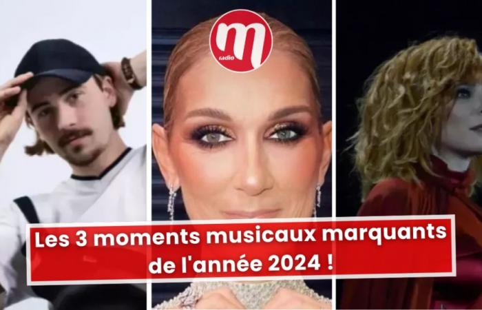 Les 3 moments musicaux marquants de l’année 2024 !