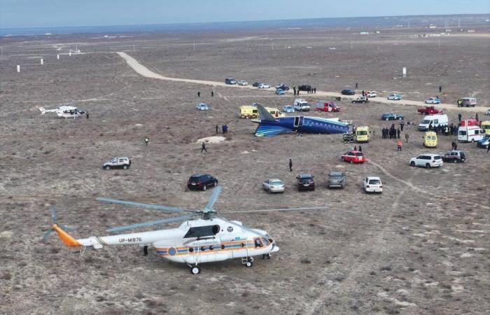 Un avion d’Azerbaïdjan Airlines s’écrase au Kazakhstan, près de la ville d’Aktau, tuant au moins 38 personnes