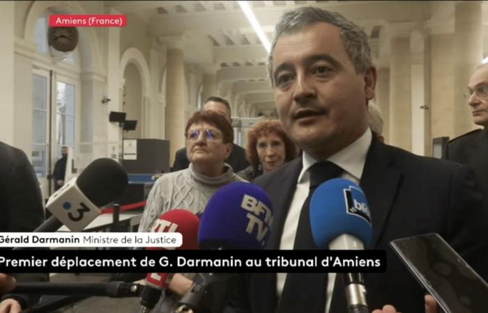 Gérald Darmanin, nouveau ministre de la Justice, veut « augmenter le budget » de son ministère, déplorant une justice « trop lente »