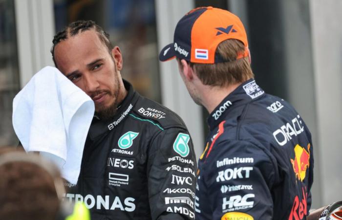 Lewis Hamilton SNUBBED par ses rivaux de F1 lors de la défaite écrasante de Max Verstappen