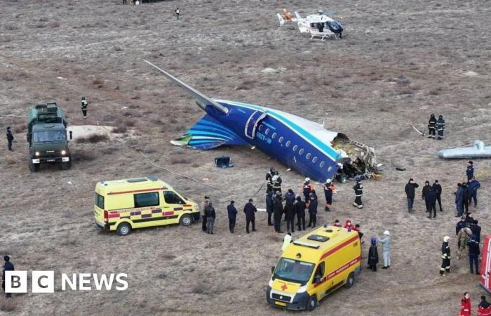 Des dizaines de morts dans l’accident d’Azerbaijan Airlines