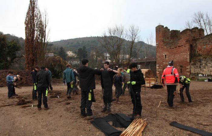 La forêt urbaine s’enracine dans la plaine du Pal à Cahors avec le Lycée des Territoires