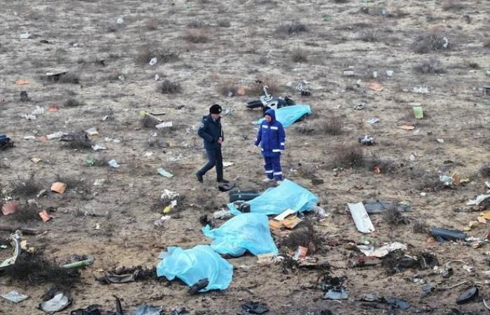 Un avion d’Azerbaïdjan Airlines s’écrase au Kazakhstan, près de la ville d’Aktau, tuant au moins 38 personnes