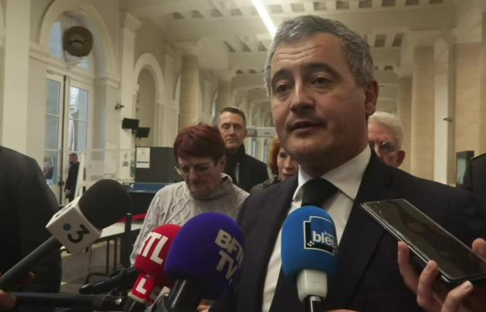 En visite à Amiens, le nouveau ministre de la Justice Gérald Darmanin souhaite une justice « plus rapide et plus ferme »