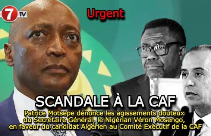 Patrice Motsepe dénonce les agissements douteux du secrétaire général, Véron Mosengo, en faveur du candidat algérien – Le7tv.ma