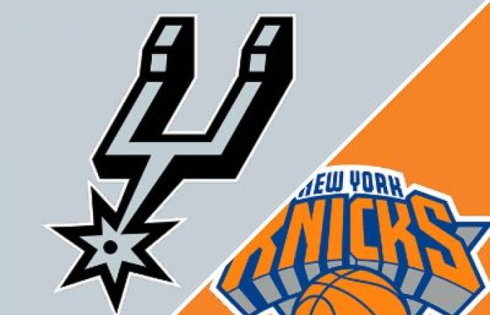 Knicks 117-114 Spurs (25 décembre 2024) Récapitulatif du match