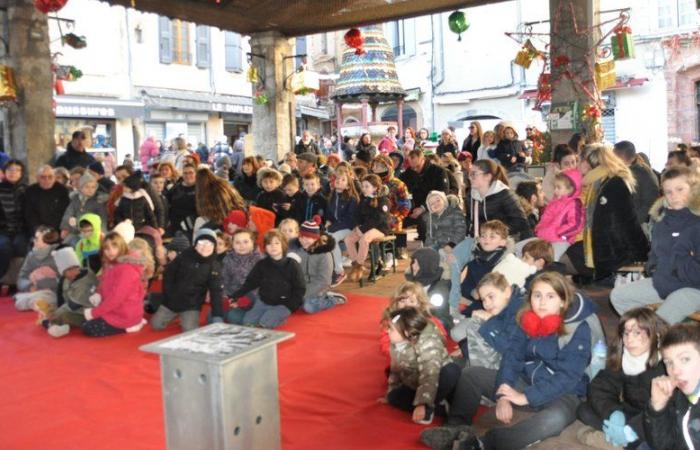 Soleil et magie au menu du marché de Noël