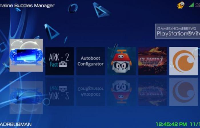 [Scena PS Vita] Sortie de ONEMenu pour PSVita v3.21