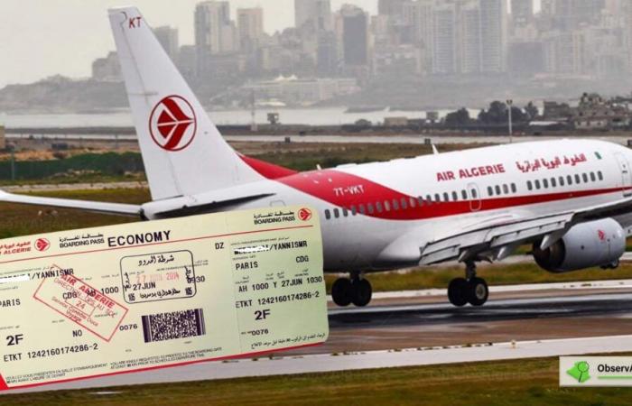 Algérie Poste launches the sale of Air Algérie and Tassili Airlines plane tickets