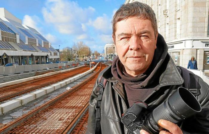 A Brest, le photographe Thierry Richard magnifie les ouvriers du tramway [En images]