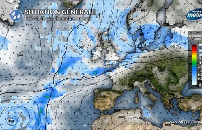 Retour de la pluie pour le réveillon