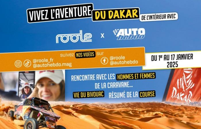 Vivez le Dakar 2025 de l’intérieur avec Roole et Autohebdo !