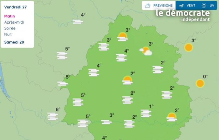 Dordogne. Quelle est la météo pour ce vendredi 27 décembre ?