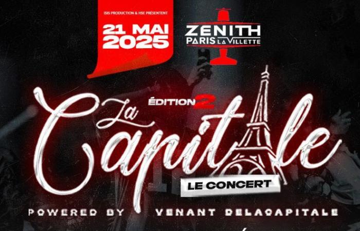 La Capitale, le concert au Zénith de Paris en mai 2025 avec SDM, La Fouine…