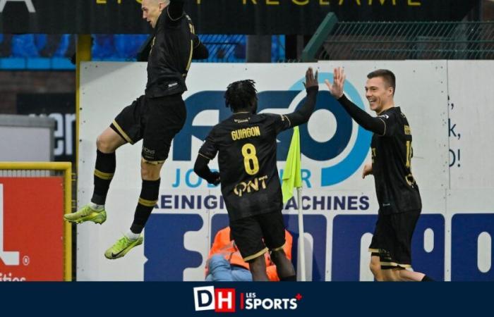 Charleroi s’impose à Courtrai et termine l’année en beauté (0-1)