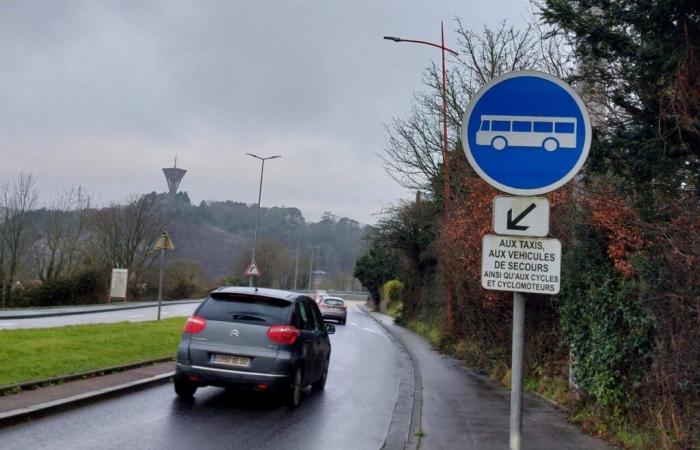 Les taxis demandent à pouvoir emprunter les voies BNG à Cherbourg