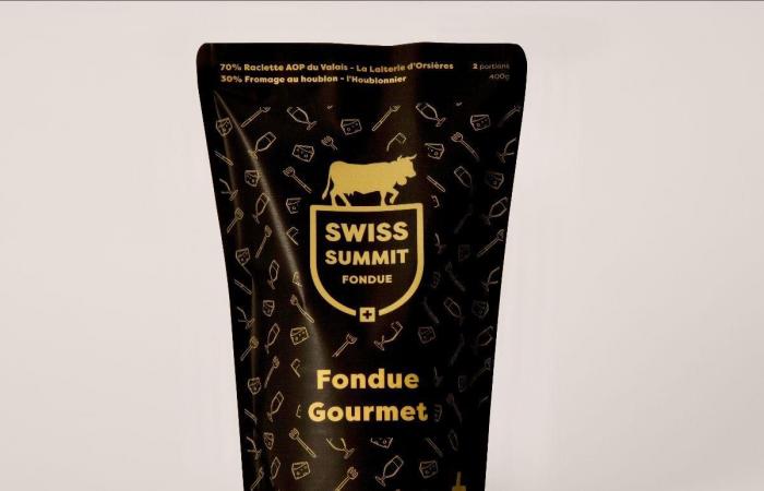 a Raclette du Valais AOP fondue