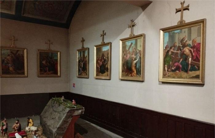 Quatorze tableaux restaurés retrouvent les murs de cette église du Tarn-et-Garonne