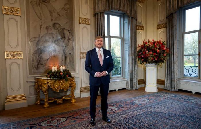 Le roi Willem-Alexander prononce le discours de tolérance de Noël