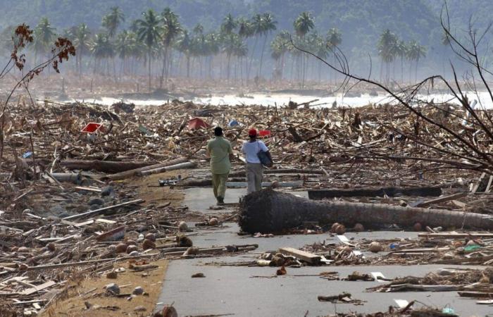 la mémoire des victimes du tsunami dévastateur de 2004